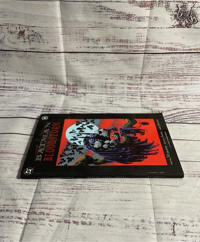 Batman Bloodstorm By Doug Moench Kelly Jones John Beatty 1995 First Printing