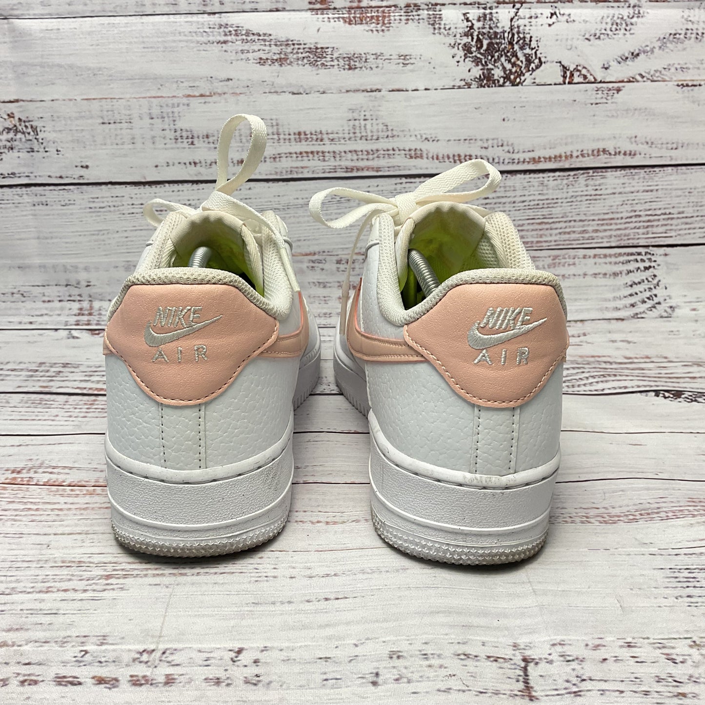 Nike Air Force 1 '07 Next Nature White Pink Sneaker Shoe Women Size 8.5