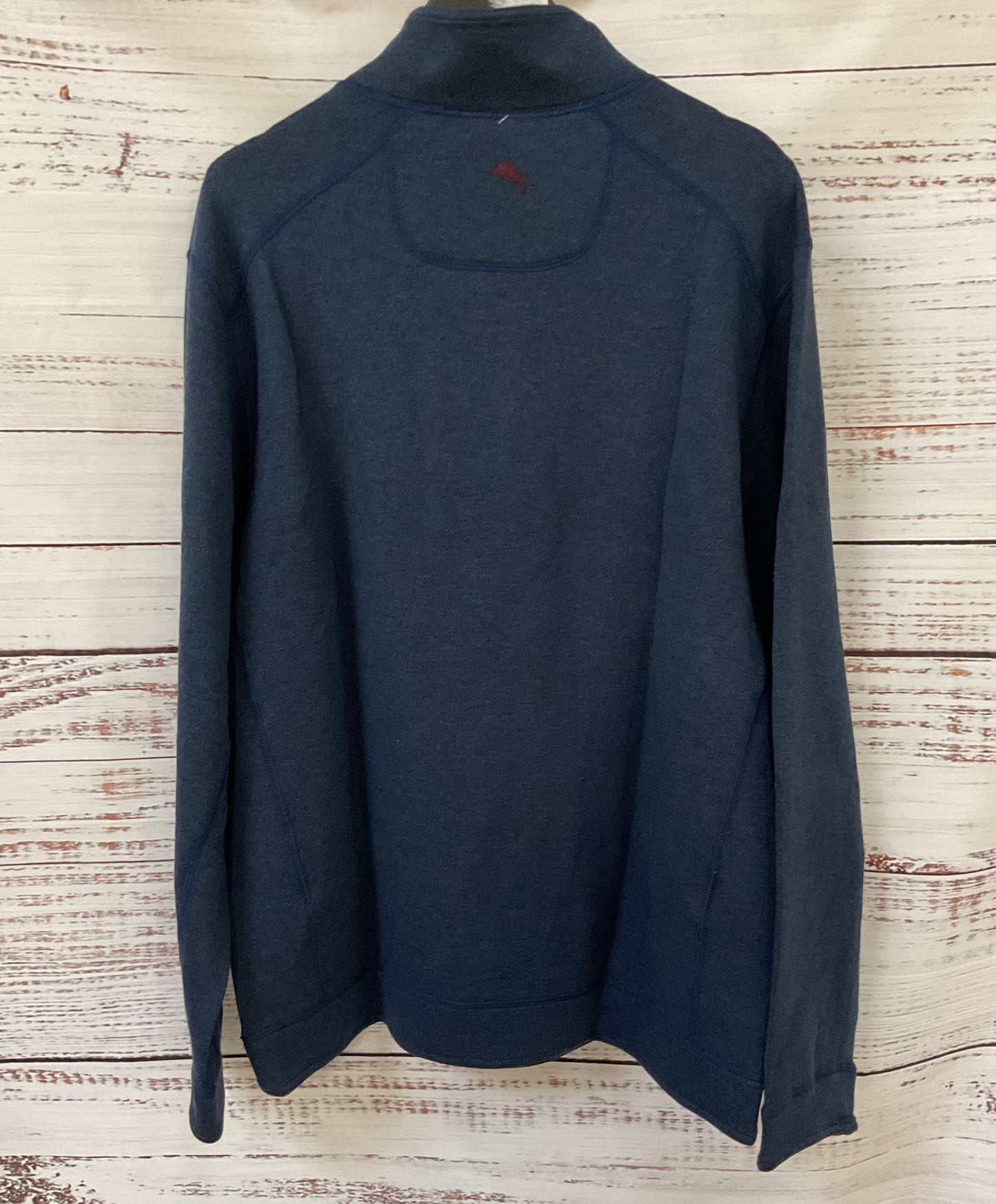 Tommy Bahama Flipshore Men's Blue / Red Half-Zip Reversible Sweater Size L