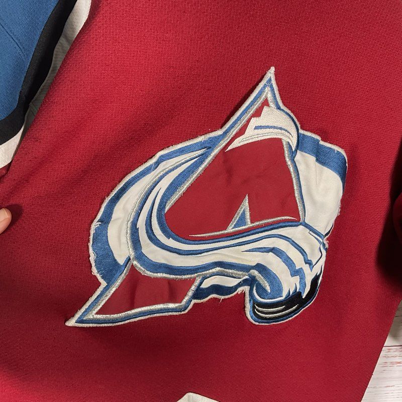 Colorado Avalanche Red & Blue Official Nhl Starter Hockey Jersey
