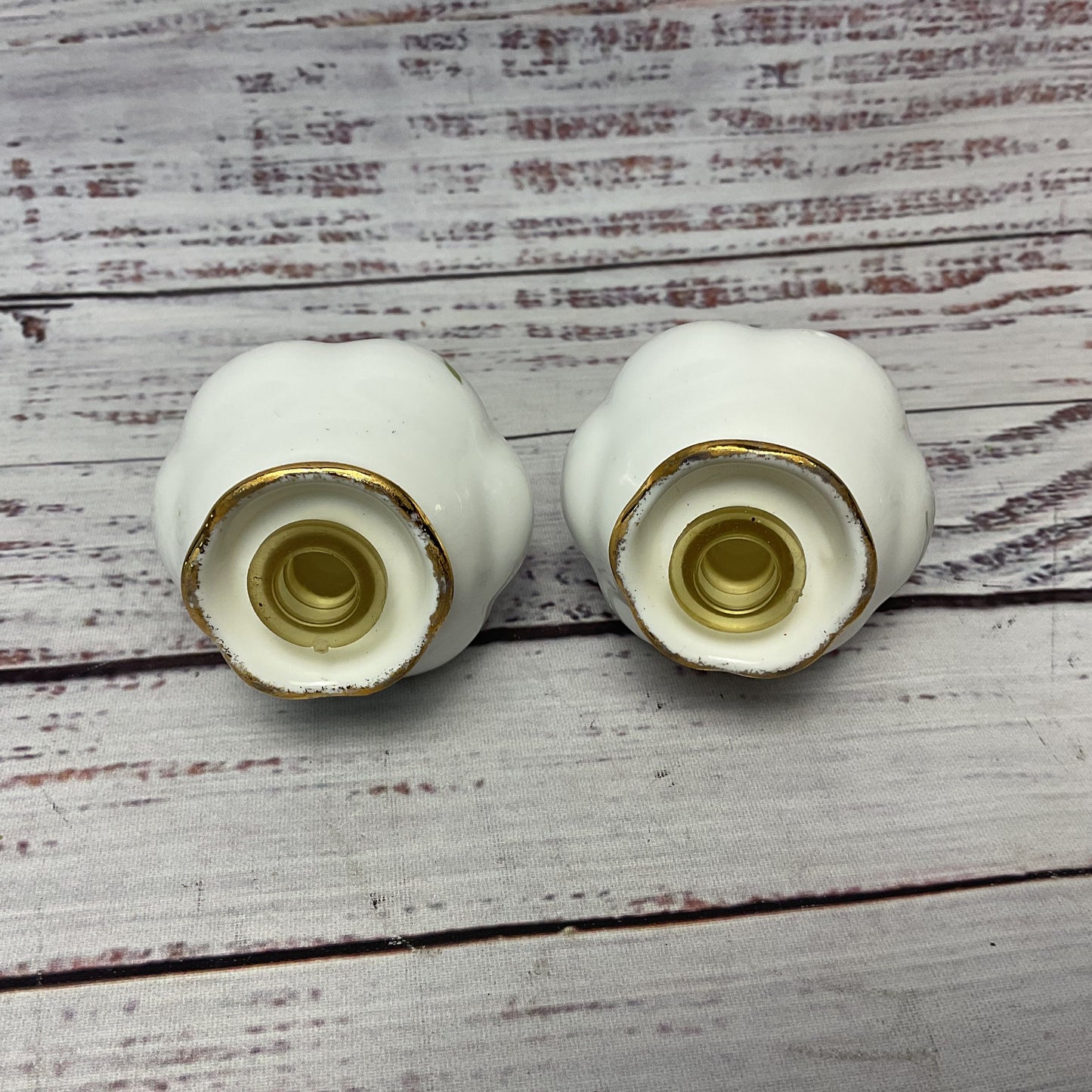 Royal Albert Cottage Garden Pattern Ceramic Salt & Pepper Shakers