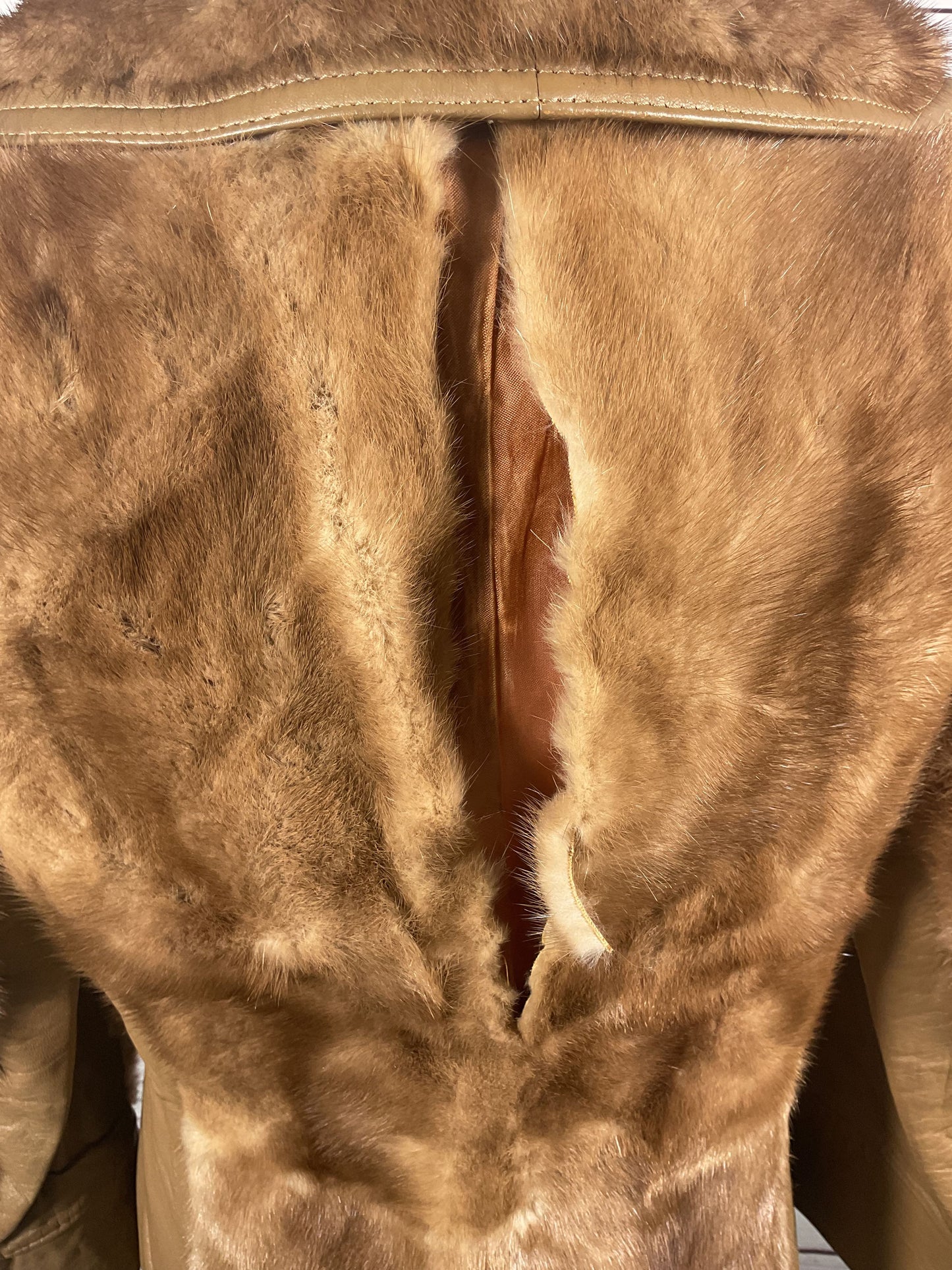 Regency Furs Brown Brown Fur Jacket - Size M