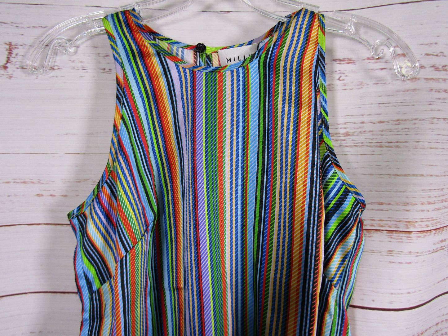 Milly Marie Women's Multi-Color Pinstripe Tank Top Size 0