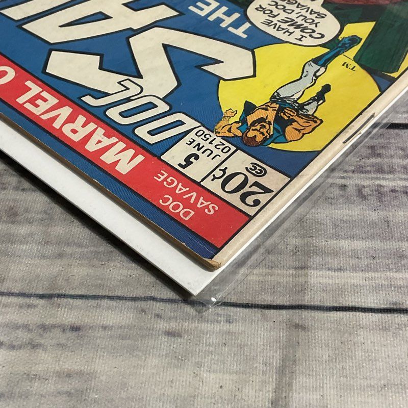 Lot Of 3 Vtg. Doc Savage #2 3 5 Marvel Comics Ungraded 1972