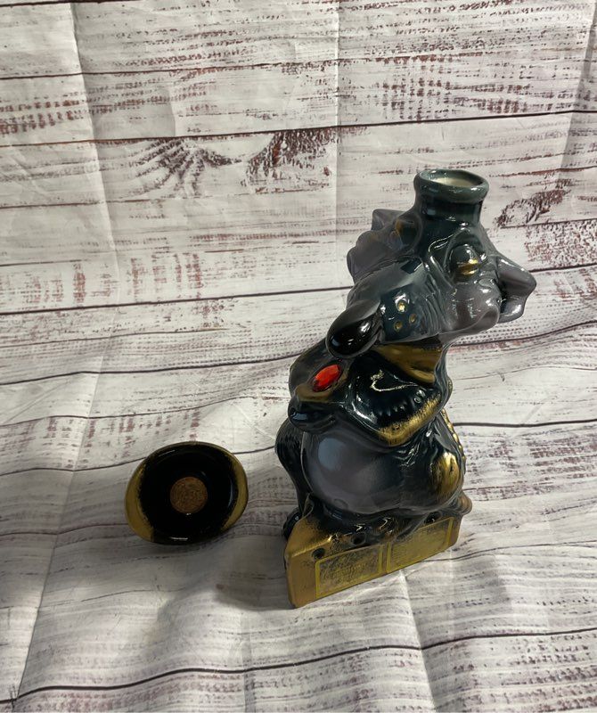 Mouse Gentleman Empty Armenian Brandy Proshyan 375ml Collection Bottle Ceramic