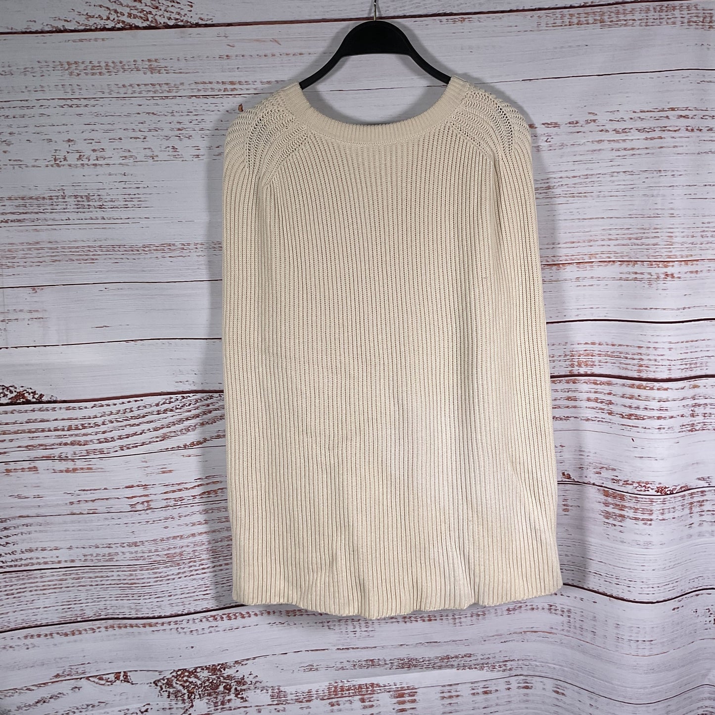 Dreyden Ivory Rhye Knit Sleeveless Sweater - Size XL