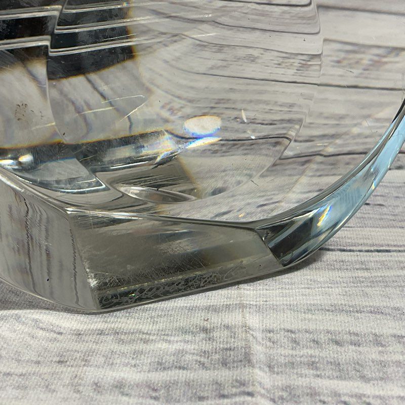 VTG. 1988 Steven V. Coreia Crystal Glass Art Paperweight