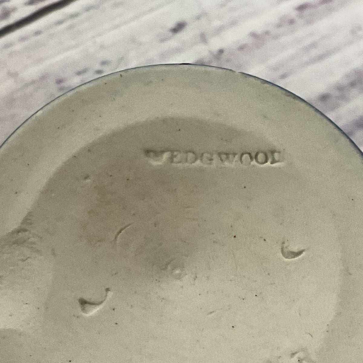 VTG./ANTIQUE WEDGEWOOD England Jasper & Silver Plated Decorative Small Bowl-2.5"