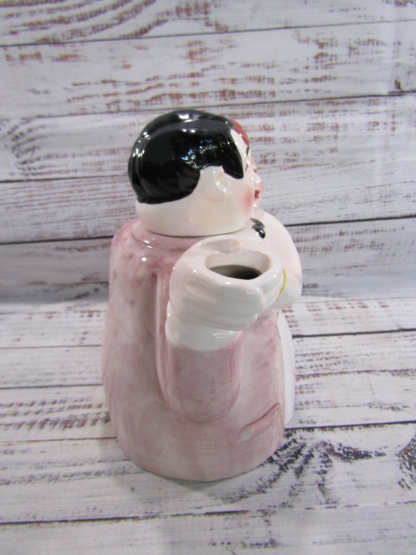 Vintage 1988 Tea Time for Dept. 56 Tango Whimsical Novelty Teapot