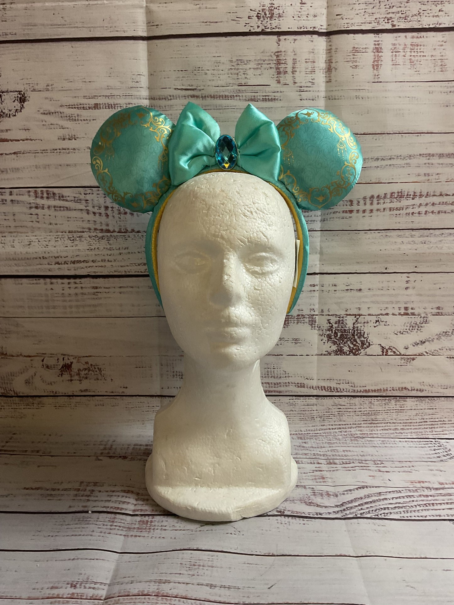 Disney Parks Princess Jasmine Aladdin Ears Headband With Veil NWT