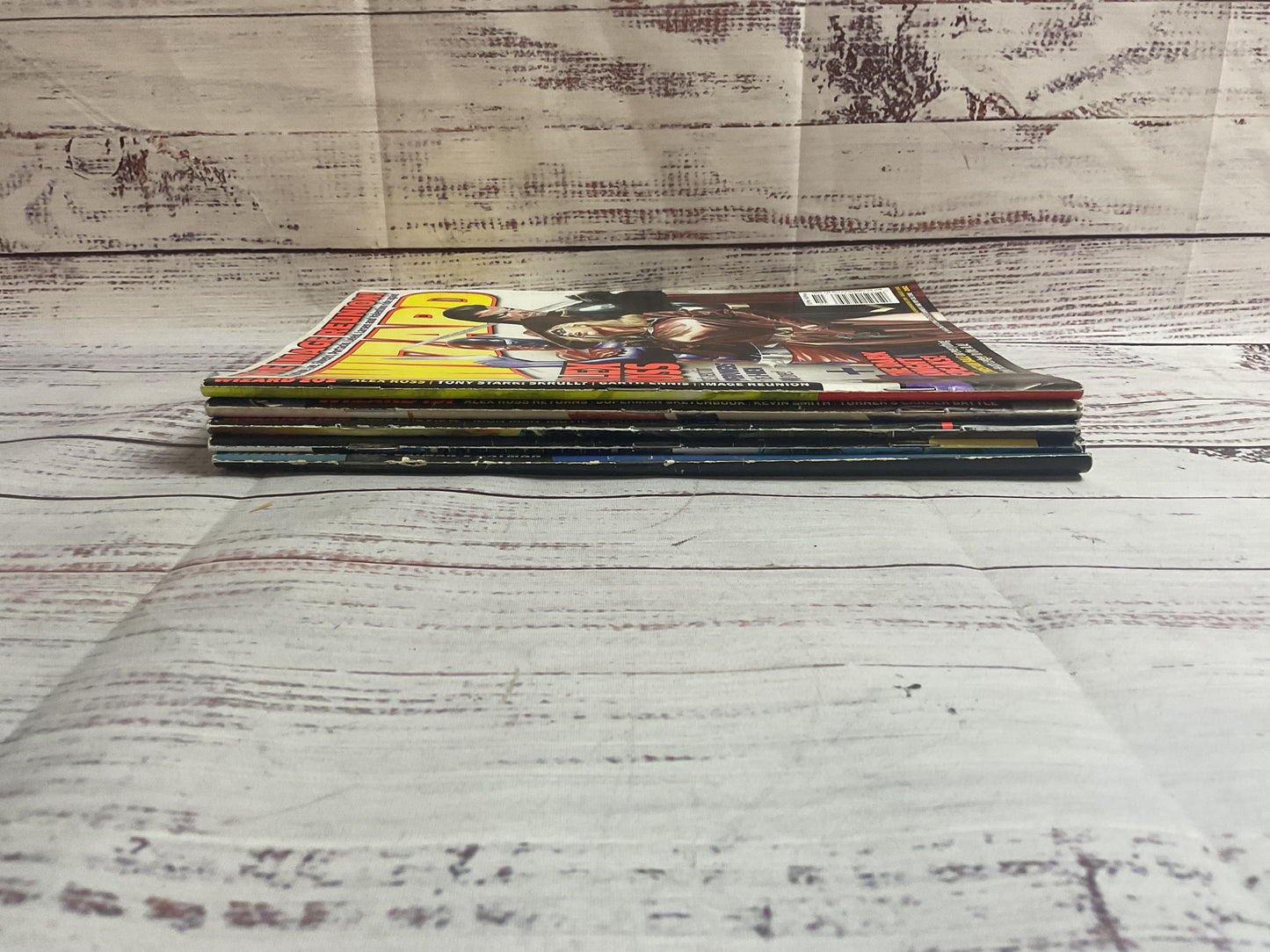 Lot Of 5 Wizard Superhero Movie Magazines
