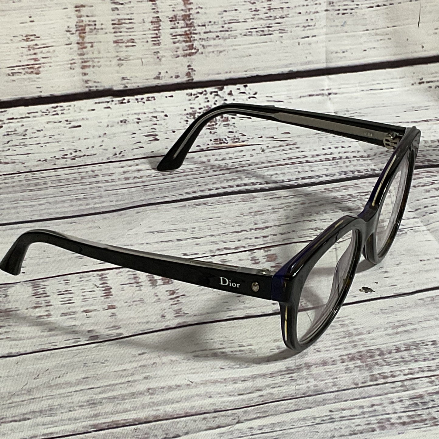 CHRISTIAN DIOR Montaigne N°4 Women's Black Eyeglasses-140 (FRAMES ONLY)