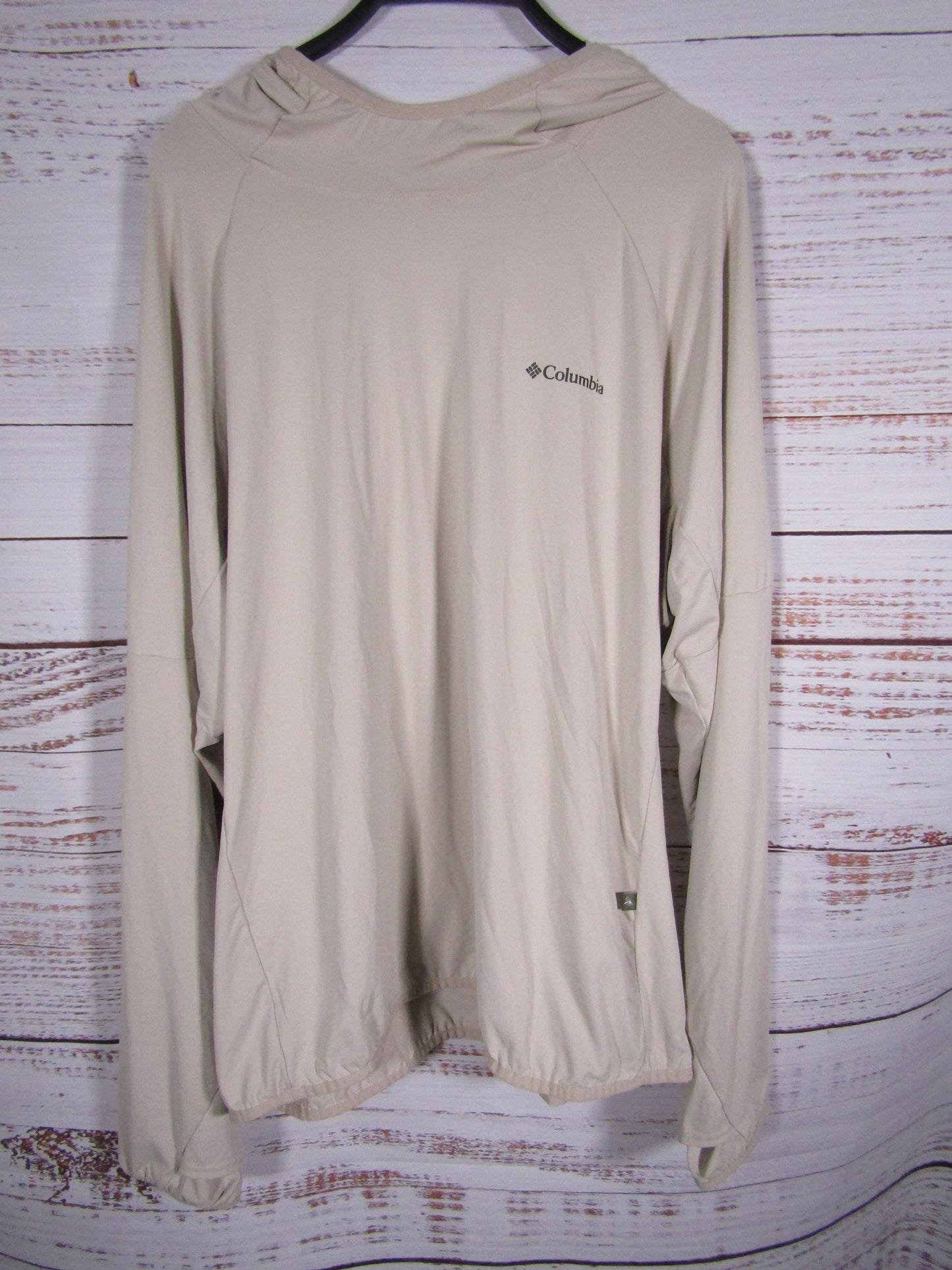 Columbia Skien Valley Men's Stone Beige Hoodie Size L