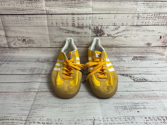 adidas Gazelle Crew Yellow Athletic Shoe Men's 11.5