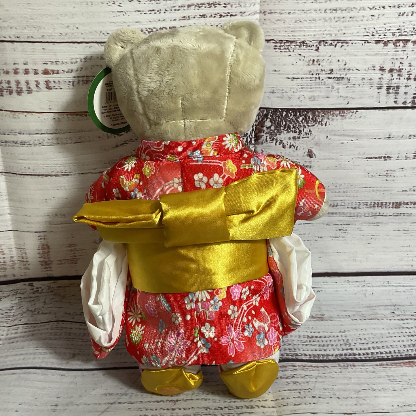 STARBUCKS Bearista Kimono Geish Bear Plush- COLLECTIBLE!!!!