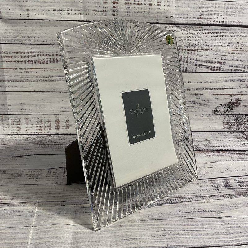 Waterford Lead Crystal 5x7 Photo Frame