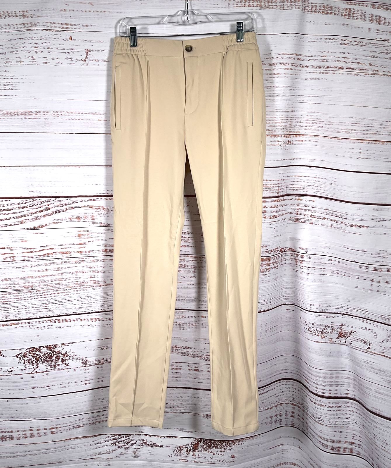 Ted Baker Men's Irvine Slim Fit Trousers Stone 30R