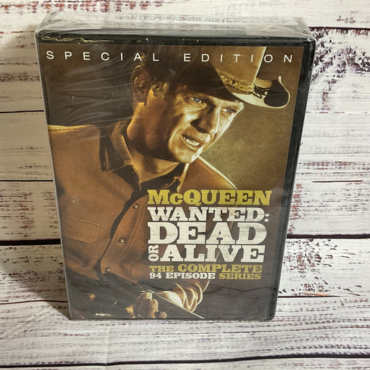 NEW SEALED Wanted: Dead or Alive The Complete 94 Episode Series DVD Set McQueen