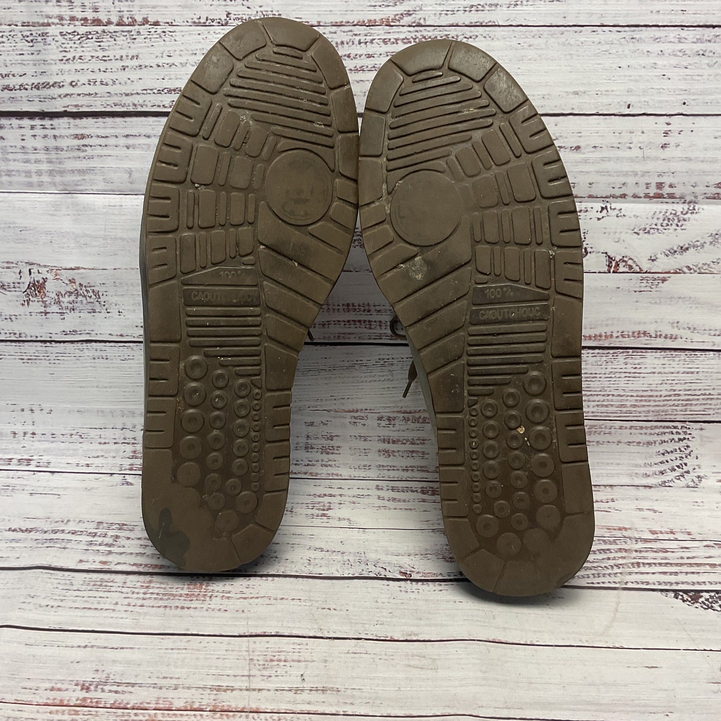 Mephisto Runoff Taupe Leather Sneaker Casual Shoe Men Size 12