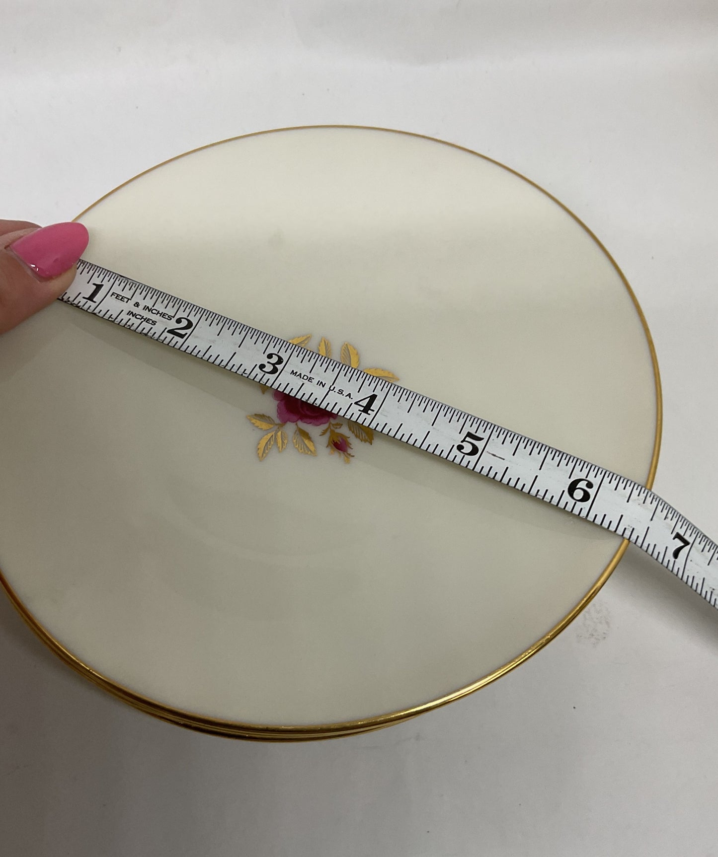 Roselyn By Lenox 6 Desert Plates 6.5"