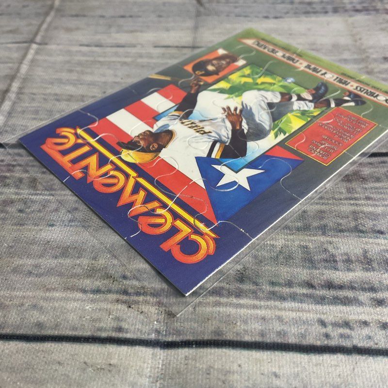 1987 Donruss Roberto Clemente Leaf Baseball Puzzle Card Ungraded GREAT CONDITION