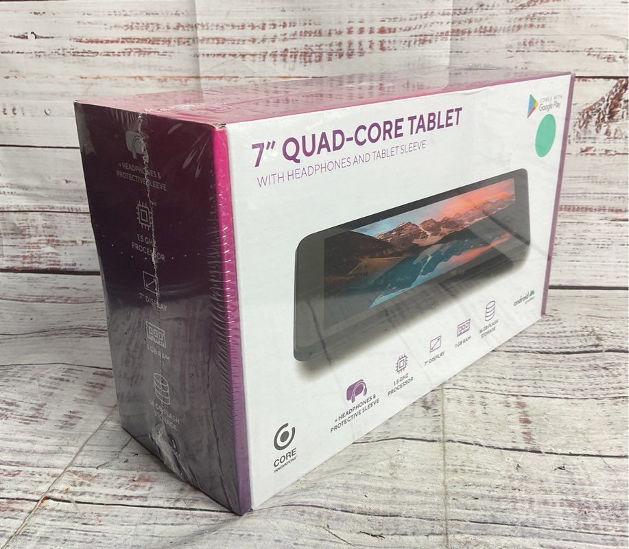 Core Innovations DP 7-inch 1GB CRTB7001BL Android Tablet Black