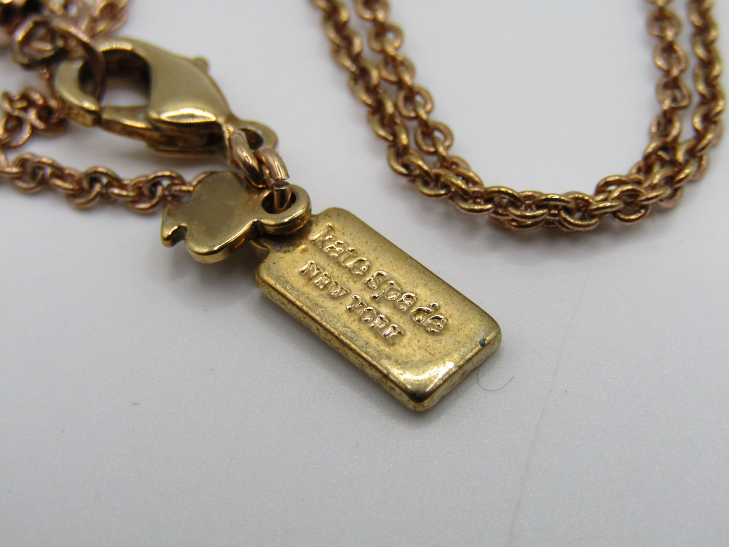 Kate Spade New York Spot the Spade Gold Plated Pendant Necklace