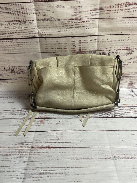 Aimee Kestenberg Gray Golden Satchel Handbag