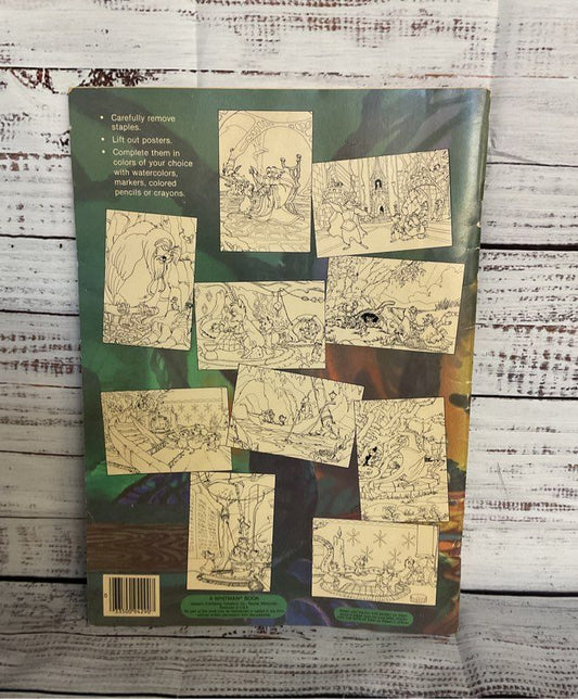 Whitman Vintage The Secret of Nimh Coloring Book