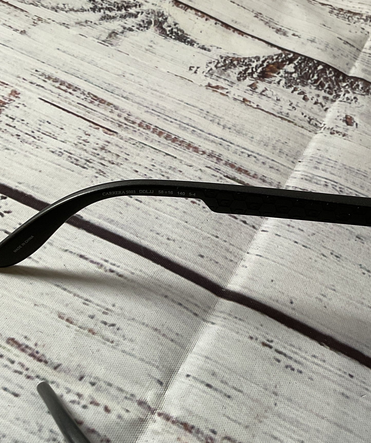 CARRERA 5003 DDLJJ 140 Black Sunglasses