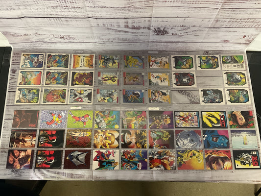 Lot Of Miscellaneous Comic Trading Cards X-Men DC Marvel Topps