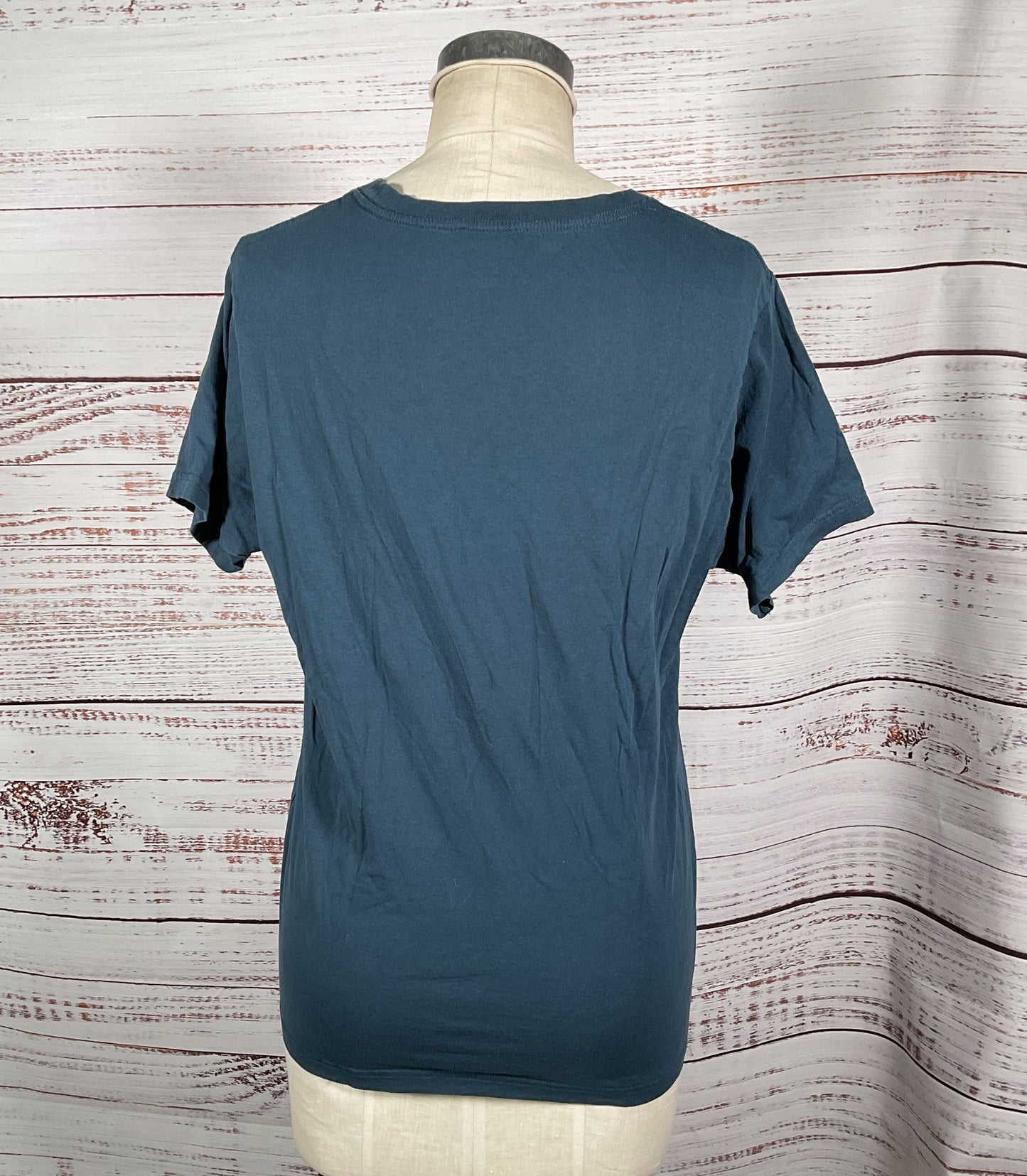 Kenzo Tiger Graphic Print Crew Neck T-Shirt Teal Large