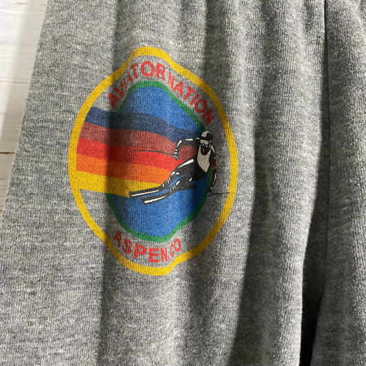 Aviator Nation Heather Grey Sweat Pants - Size XS As-Is