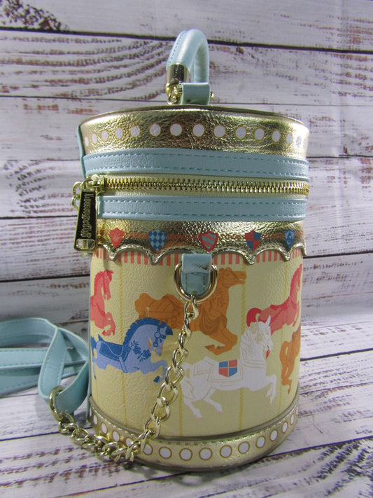 Disney Loungefly King Arthur Carrousel Crossbody Bag