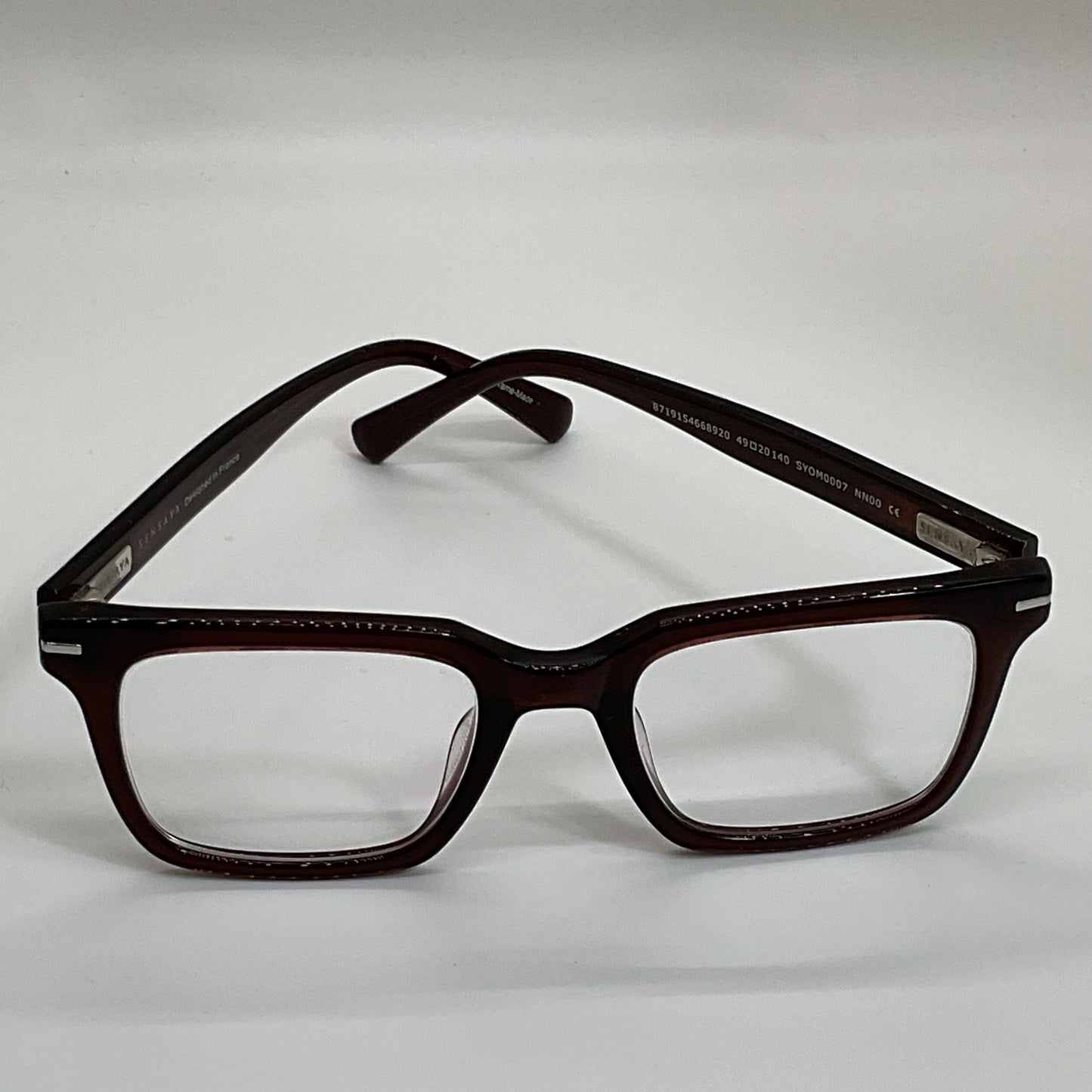 SENSAYA SYOM0007 Brown Eyeglasses- 49[ ]20 140 (FRAMES ONLY)