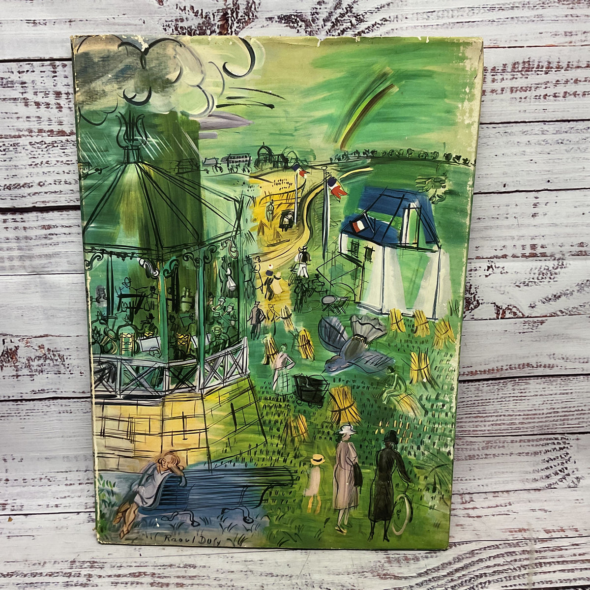 Raoul Dufy L'amour De L'art 1953 Limited Edition Hard Cover Book