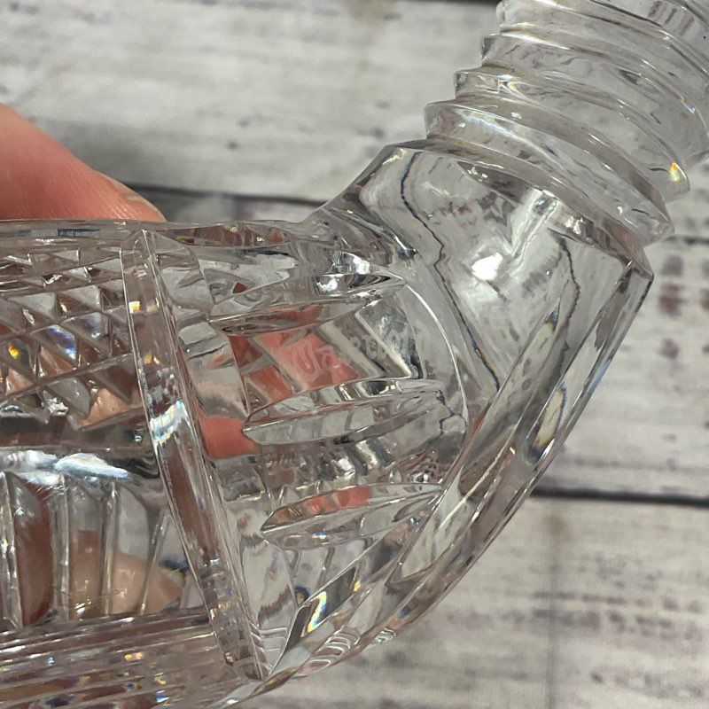 Waterford Golf Club Head & Ball Crystal Glass Paperweights 2 Pc. Set