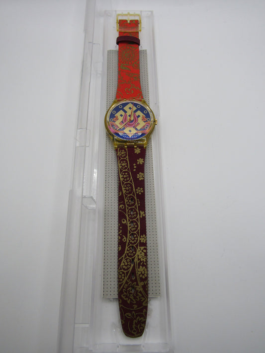 Vintage 1994 Swatch Lama Quartz Watch GJ113