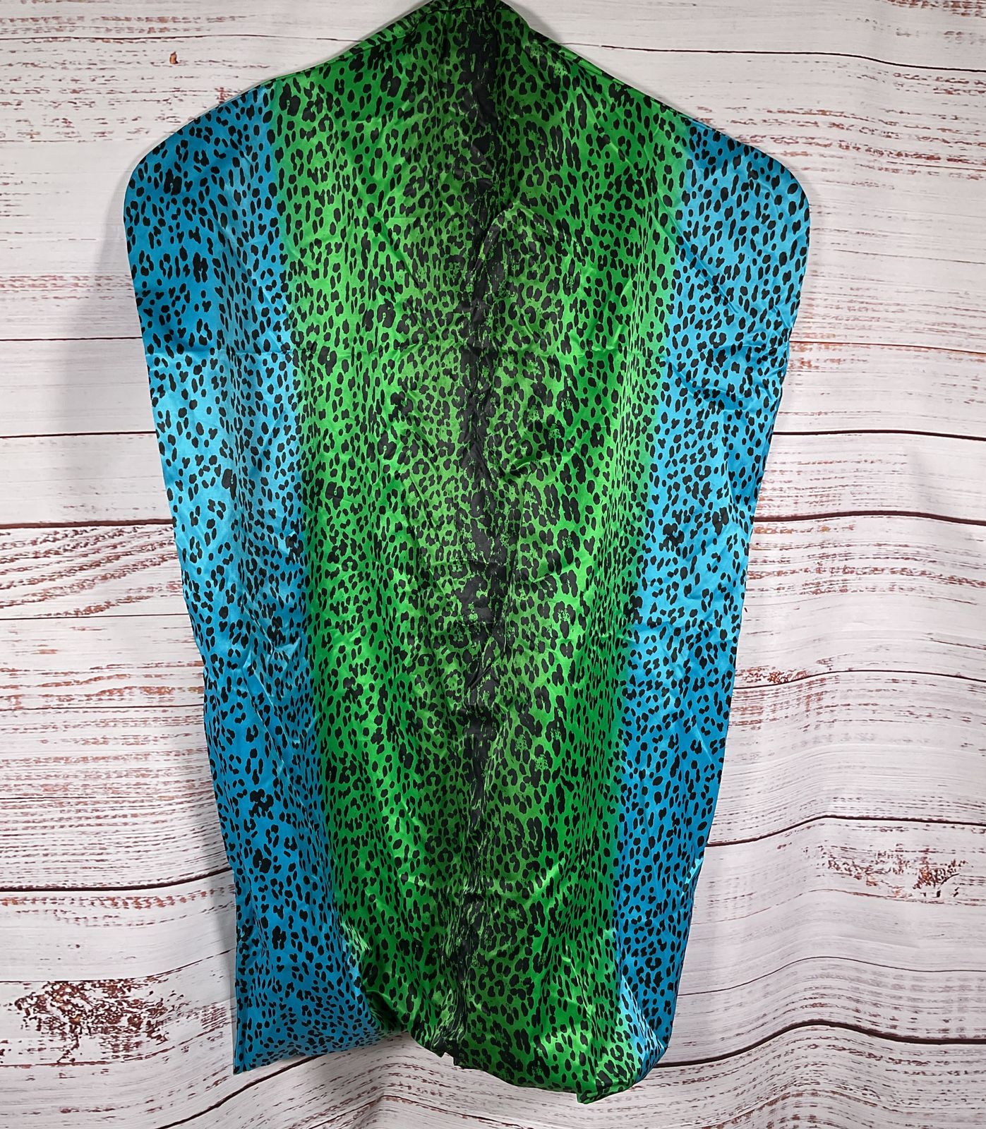 H&M Versace Leopard Print 26x 40" Garment Dust Cover Multicolor