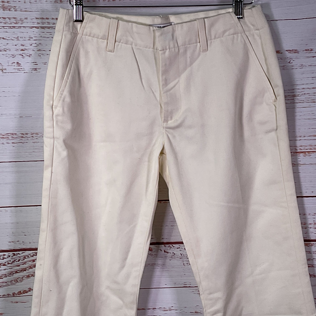 NWD RE/DONE Women's White Khaki Pants Trousers- SZ 25 (SEE DESCRIPTION)