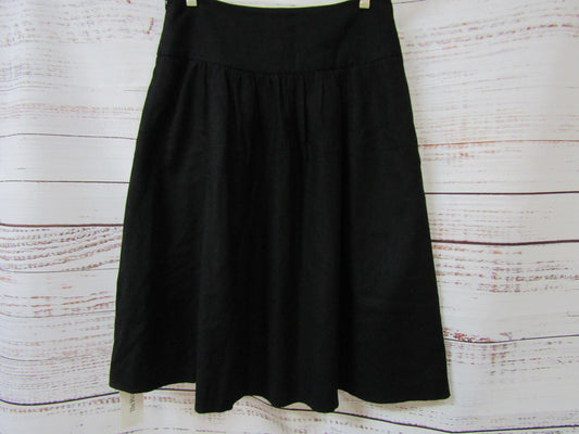 Susanne Bommer Women's Black Wool Skirt Size 38