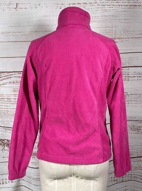 Columbia Women's Benton Springs Full Zip Fleece Jacket Pink M