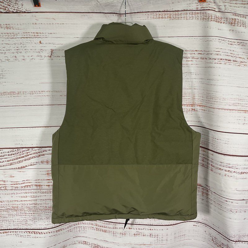 Alpha Industries Olive Green Mod Reversible Puffer Vest - Size M