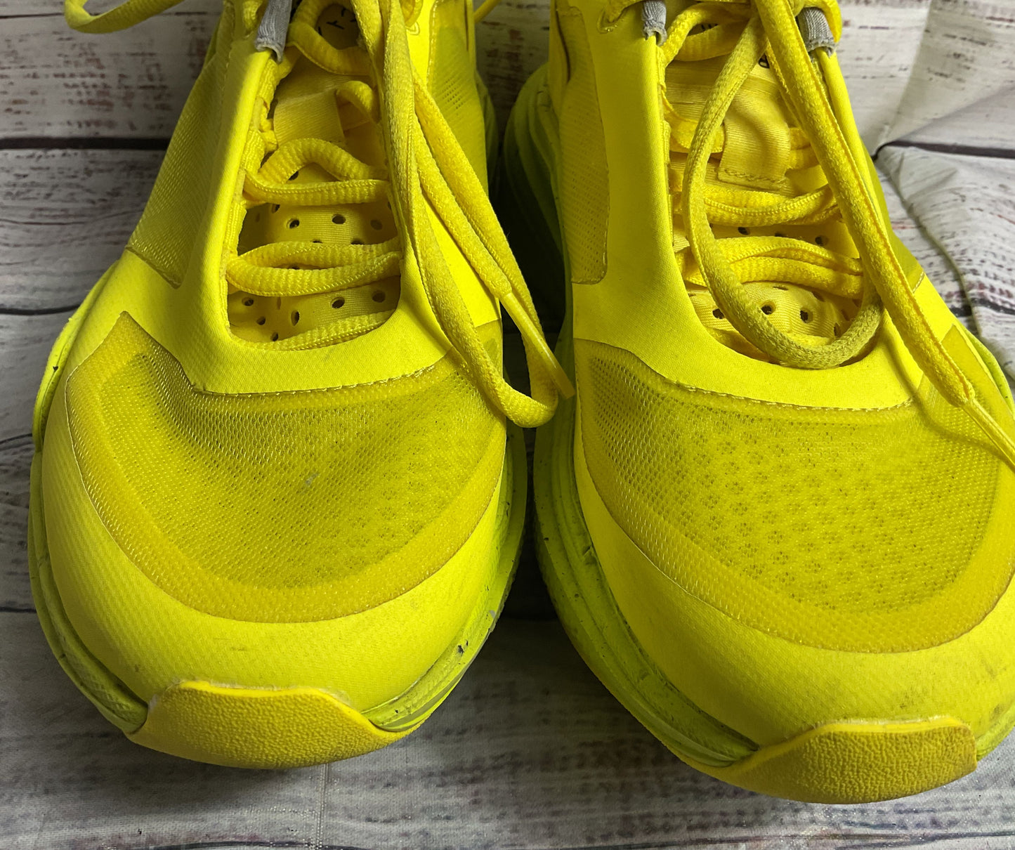 Adidas by Stella McCartney Women's Earthlight Sneakers Neon Yellow 5.5