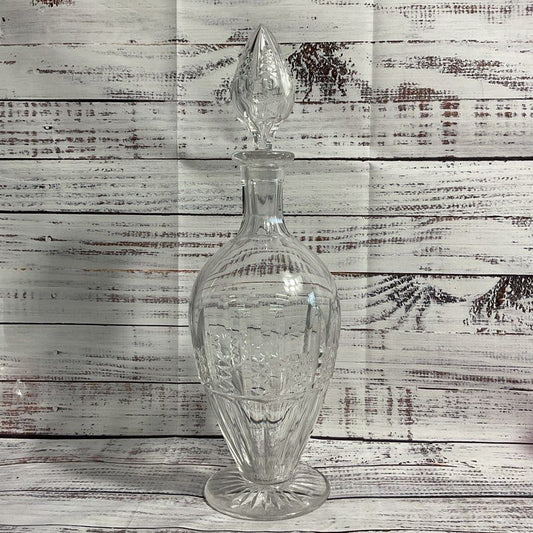 Baccarat Large 13" Austerlitz Cut Fine Crystal Wine Decanter MCM