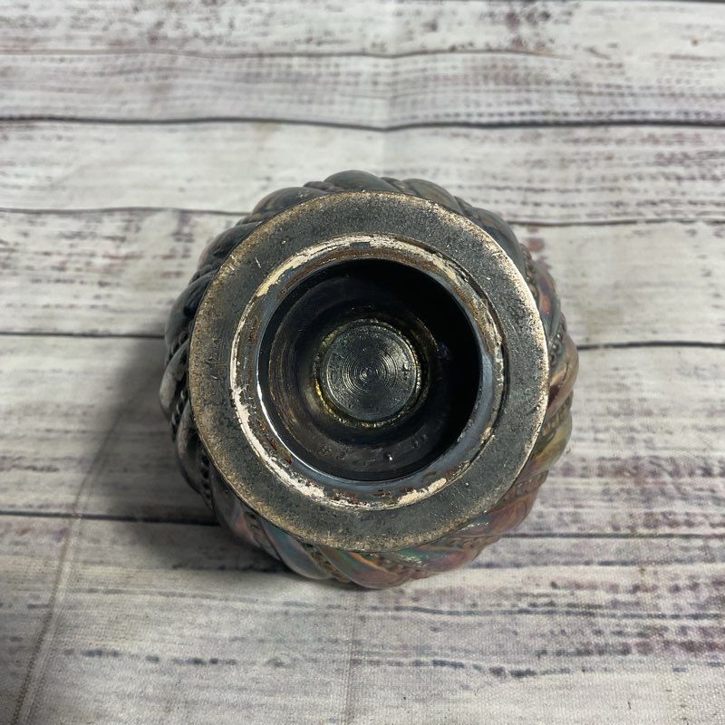 VTG. Ronson Crown Varaflame Silver Plate Table Lighter