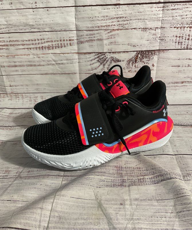 Under Armour Flow FUTR X Basketball Unisex Sneakers Size 8.5M / 10W Black