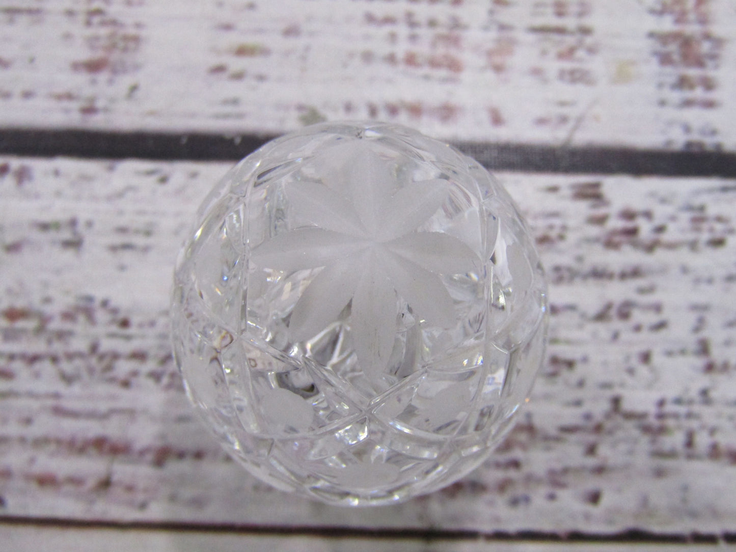 Faberge Rose Trellis Crystal Egg Figurine