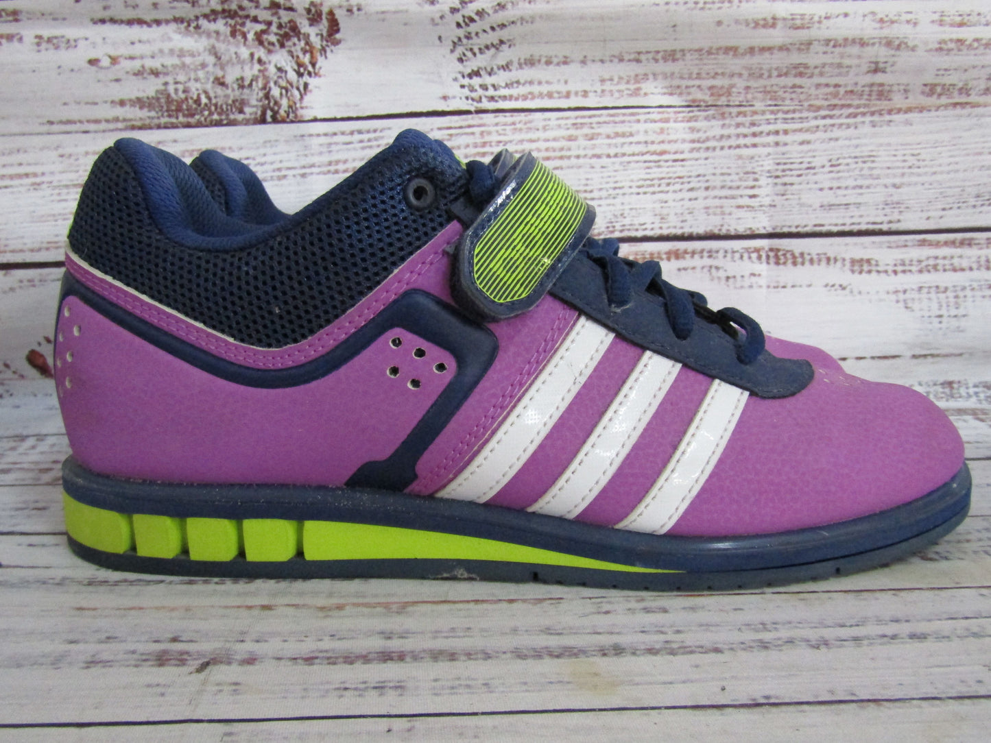 Adidas Powerlift 2.0 Women's Purple Weightlifting Shoes Size 7 B39860