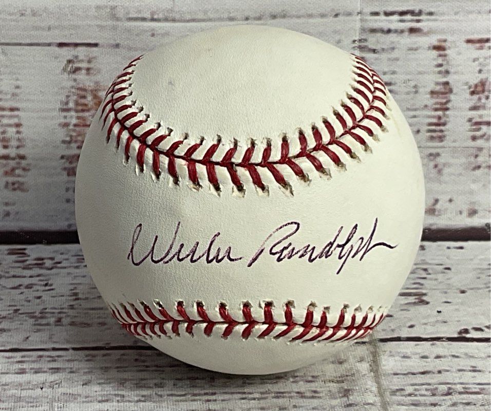 Rawlings Official Major League Yankees Willie Randolph Signed Baseball
